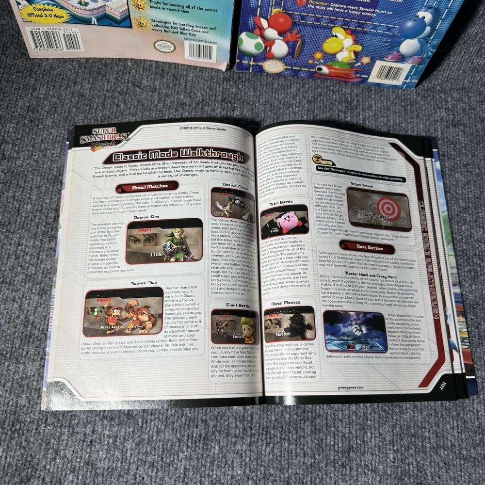 Super Smash Bros Brawl, Yoshi's Story, Super Mario Sunshine Game Guides Nintendo - Picture 10 of 16